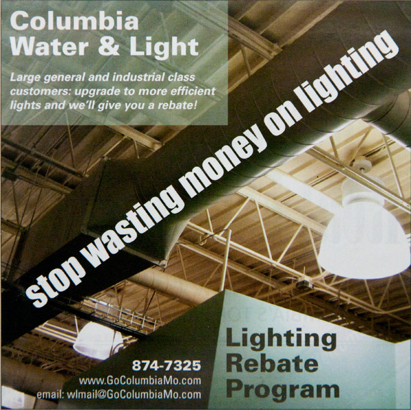 CW&L Lighting Rebate ad